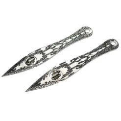 2 Couteaux De Lancer Grand Format Fantasy Master