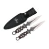 2 Couteaux De Lancer Inox + Cordelette