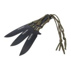 3 Couteaux De Lancer Cold Steel - Manche Paracord -Opinel Magasin 3 couteaux de lancer cold steel manche paracord 3