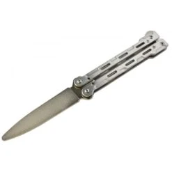 Max Knives SP60 - Affûteur Diamant Papillon En Acier Grain 400 Et 600