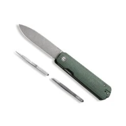 Couteau Civivi Sendy Micarta Vert Stonewashed