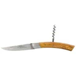 Couteau Le Thiers 2 Pièces Bois Olivier Coutellerie Chevalerias -Opinel Magasin couteau le thiers 2 pieces bois olivier coutellerie chevalerias 4