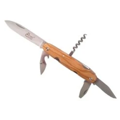 Couteau Navette Douris Chastel 6P Olivier 5 Couteau Navette Douris Chastel 6P Olivier -Opinel Magasin couteau navette douris chastel 6p olivier 2