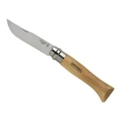 Couteau Opinel N° 8 VRI Lame Acier Inoxydable - Manche Hêtre