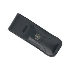 Étui Randonneur Prestige En Cuir Noir 12/13cm