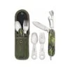 Set Couverts Camping Multicam Vert Albainox 33044