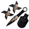 Set Perfect Point PP-127-3A - 2 étoiles Et 1 Couteau De Lancer