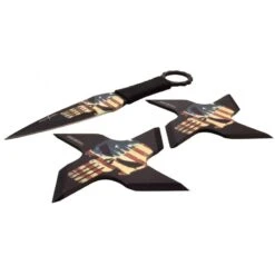 Set Perfect Point PP-127-3A - 2 étoiles Et 1 Couteau De Lancer 8 Set Perfect Point PP-127-3A - 2 étoiles Et 1 Couteau De Lancer -Opinel Magasin set perfect point pp 127 3a 2 etoiles et 1 couteaux de lancer 3