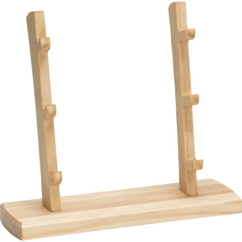 Support Bois Pour 3 Poignards Muela 1 Support Bois Pour 3 Poignards Muela